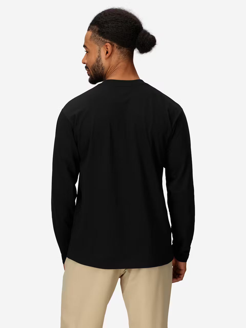 Marmot Men's Coastal Long Sleeve Tee Black 2