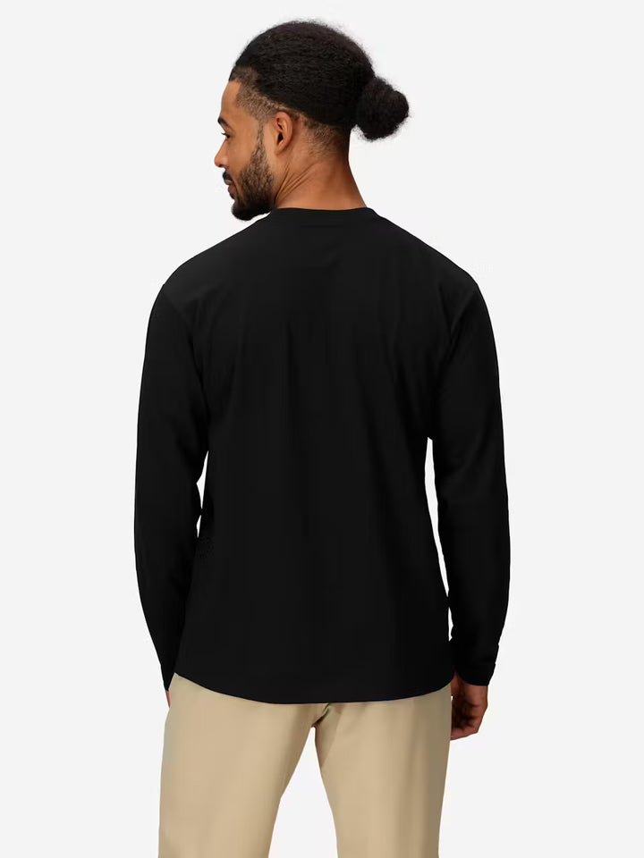 Marmot Men's Coastal Long Sleeve Tee Black 2