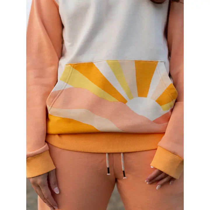 Happy Earth Sunburst Hoodie