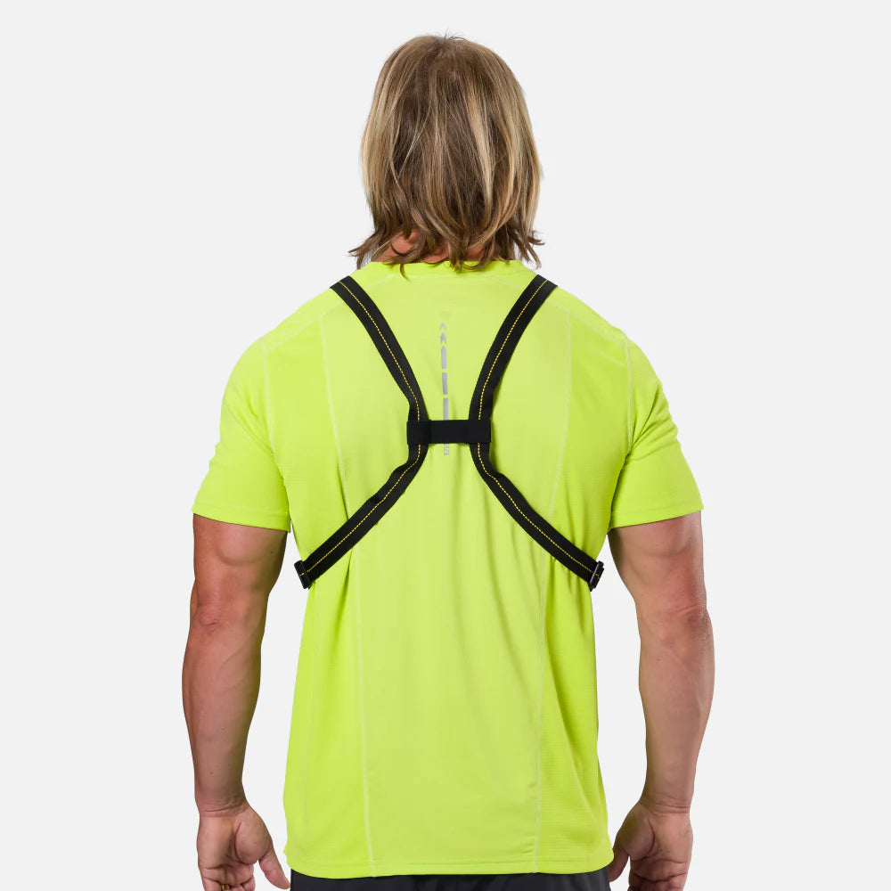 Nathan Laser Light Web Vest RX - Black/Hi Vis Yellow 3