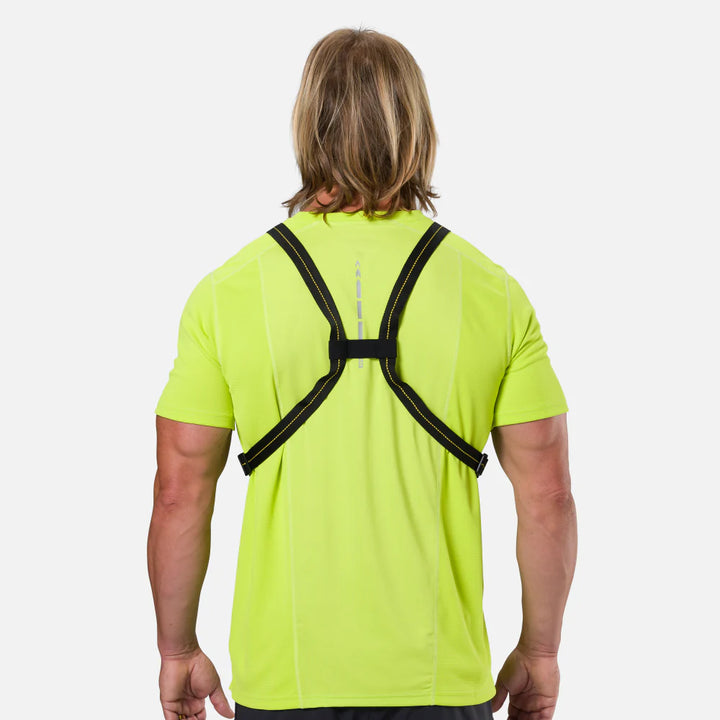 Nathan Laser Light Web Vest RX - Black/Hi Vis Yellow 3