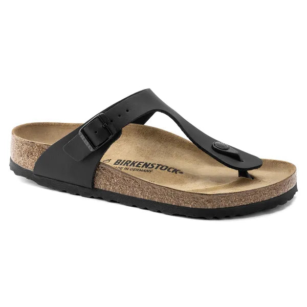 Birkenstock Women's Gizeh Birko-Flor Sandal - Black