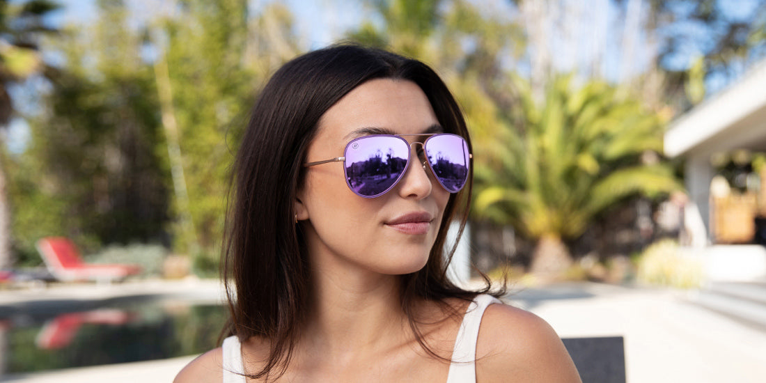 Blenders Eyewear - Blenders A Series Sunglasses Lilac Lacey - The Shoe Collective