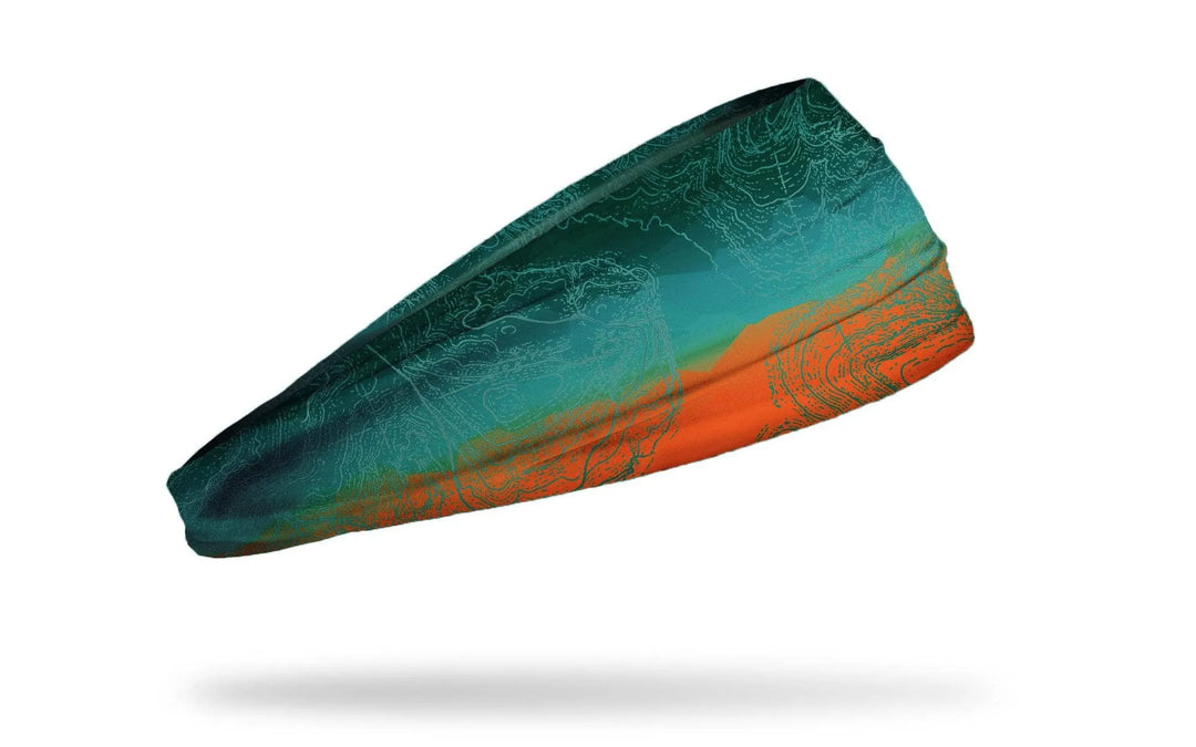 JUNK Brands - Back Trails Big Bang Lite Headband Teal 1