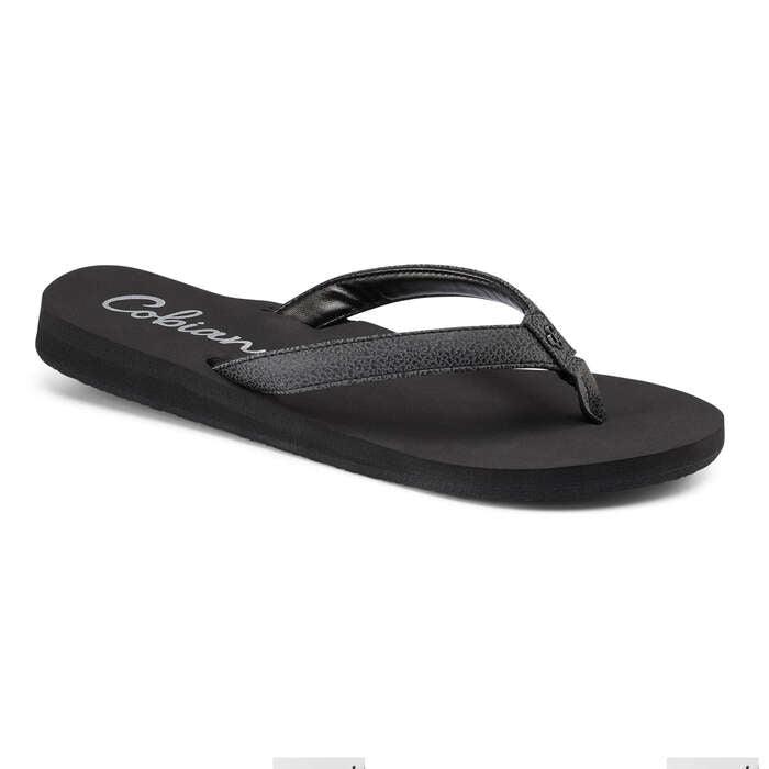 Cobian - Cobian Women’s Skinny Bounce Sandal Black - The Shoe Collective