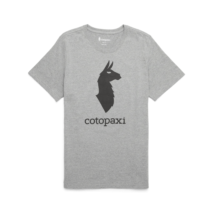 Cotopaxi - Cotopaxi Men’s Llama T-Shirt Heather Grey pic 1 - The Shoe Collective