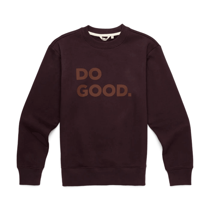 Cotopaxi - Cotopaxi Women’s Do Good Crew Sweatshirt Coffee - The Shoe Collective