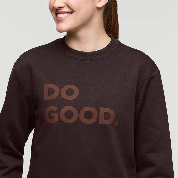 Cotopaxi - Cotopaxi Women’s Do Good Crew Sweatshirt Coffee - The Shoe Collective