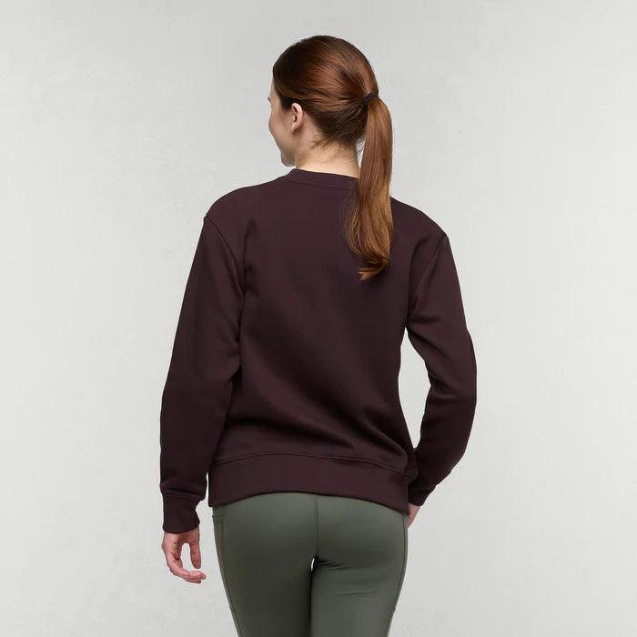 Cotopaxi - Cotopaxi Women’s Do Good Crew Sweatshirt Coffee - The Shoe Collective