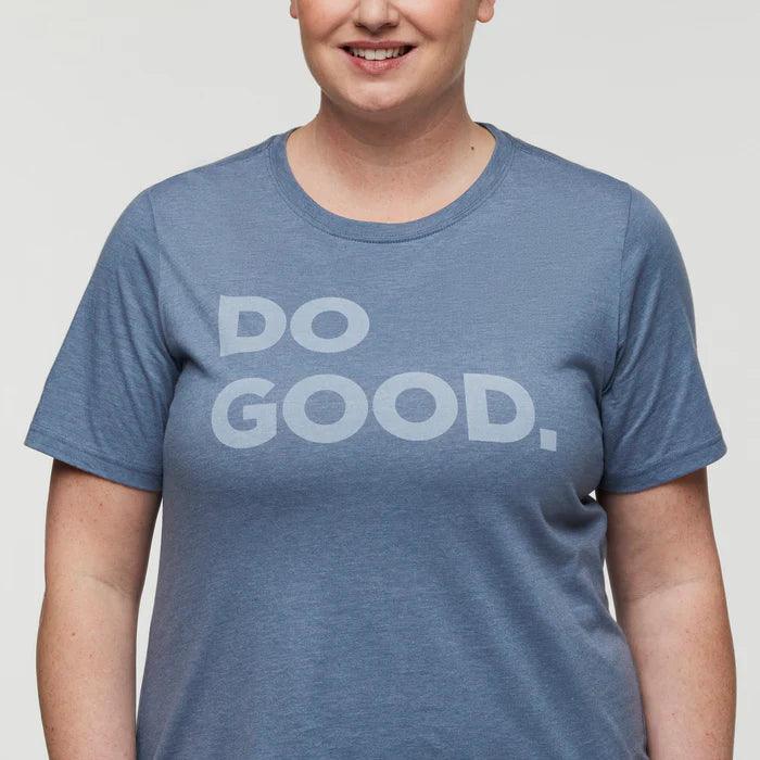 Cotopaxi - Cotopaxi Women’s Do Good Organic T-Shirt Tempest - The Shoe Collective