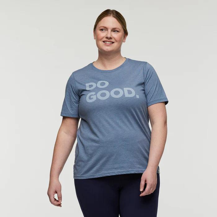 Cotopaxi - Cotopaxi Women’s Do Good Organic T-Shirt Tempest - The Shoe Collective