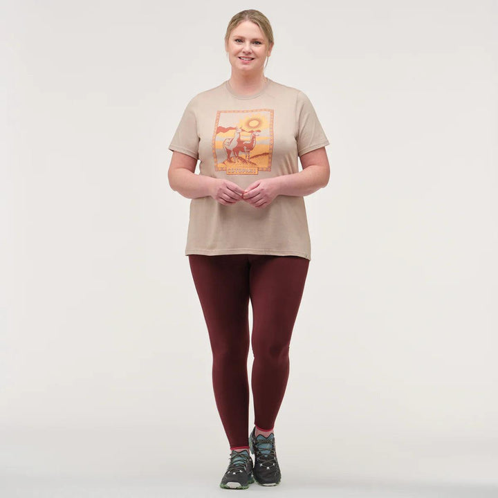 Cotopaxi - Cotopaxi Women’s Llama Organic T-Shirt - The Shoe Collective