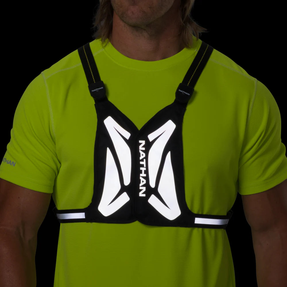 Nathan Laser Light Web Vest RX - Black/Hi Vis Yellow 5