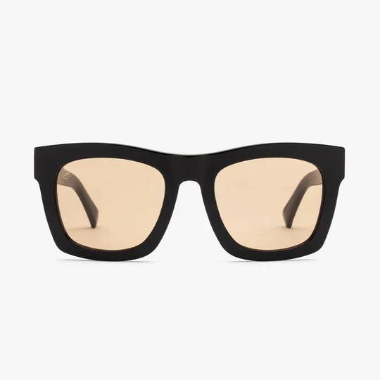 Electric Sunglasses - Crasher 53 Gloss Black/Amber pic 1 - The Shoe Collective