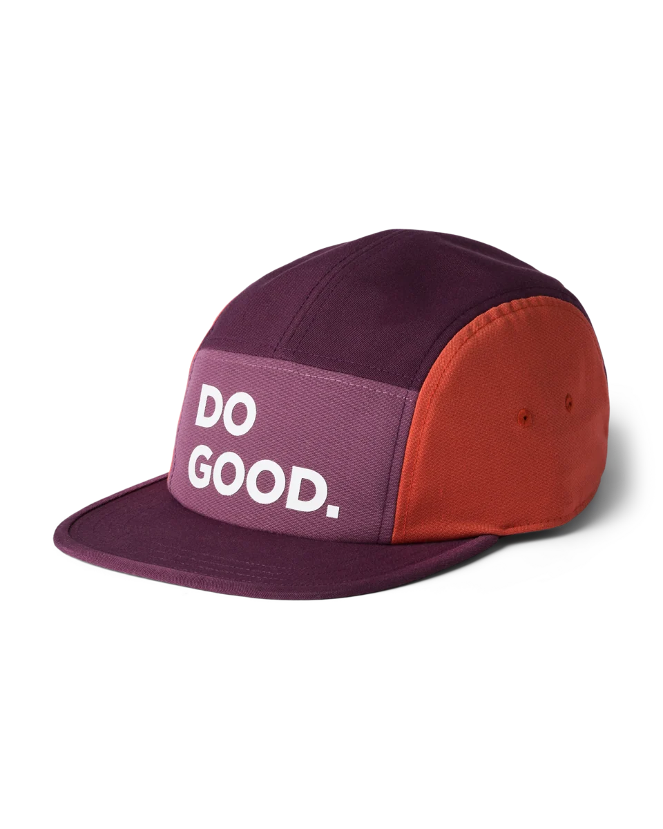 Cotopaxi Do Good 5-Panel Hat Mystic and Acai 