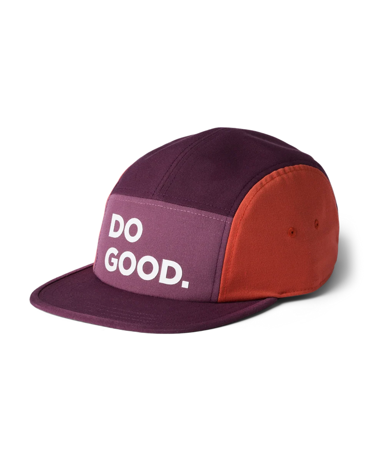 Cotopaxi Do Good 5-Panel Hat Mystic and Acai 
