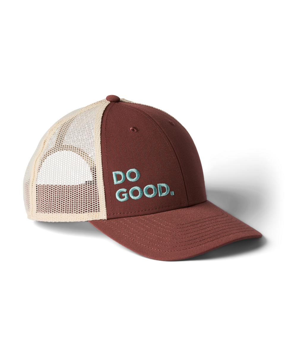 Cotopaxi Do Good Trucker Hat in multiple colorways and angles - View 8