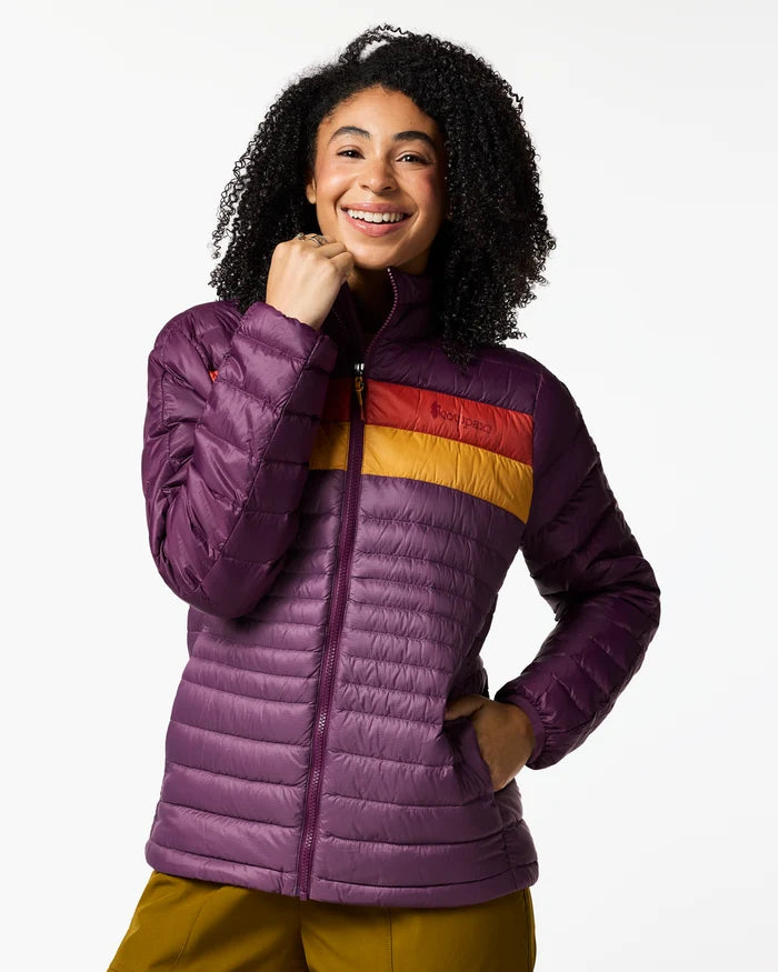 Cotopaxi Women's Fuego Down Jacket - Acai/Mystic 