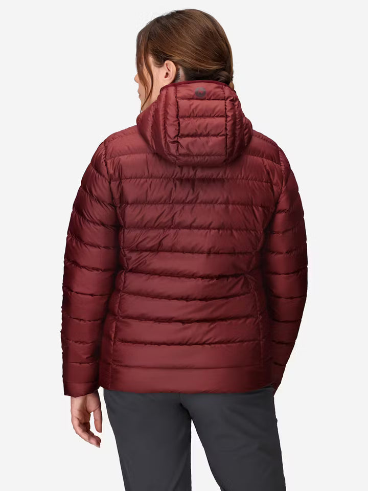 Marmot Women's Highlander Down Hoody Acai Berry 1