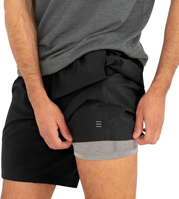 Free Fly - Free Fly Men’s Lined Breeze Shorts 7” - The Shoe Collective