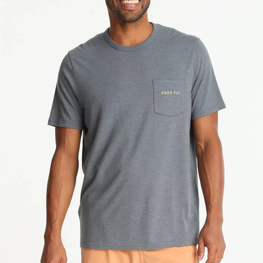 Free Fly - Free Fly Men's Sun & Surf Pocket Tee - The Shoe Collective