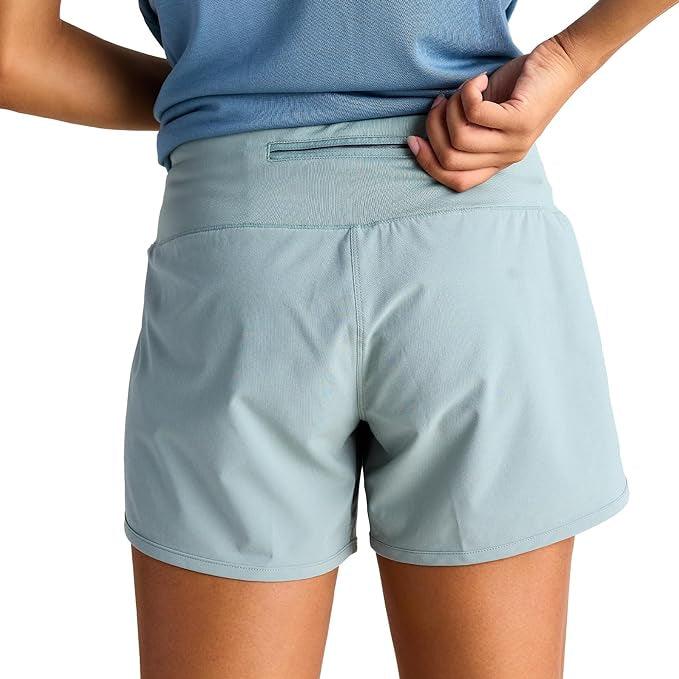 Free Fly - Free Fly Women’s Bamboo-Lined Breeze Shorts 6” Green - The Shoe Collective