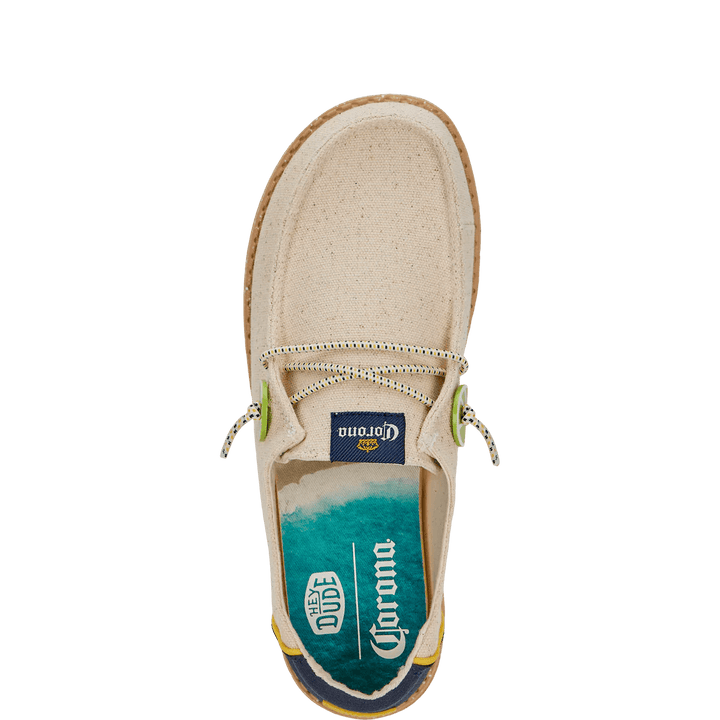 Hey Dude - Hey Dude Women’s Wendy Corona Natural White pic 2 - The Shoe Collective