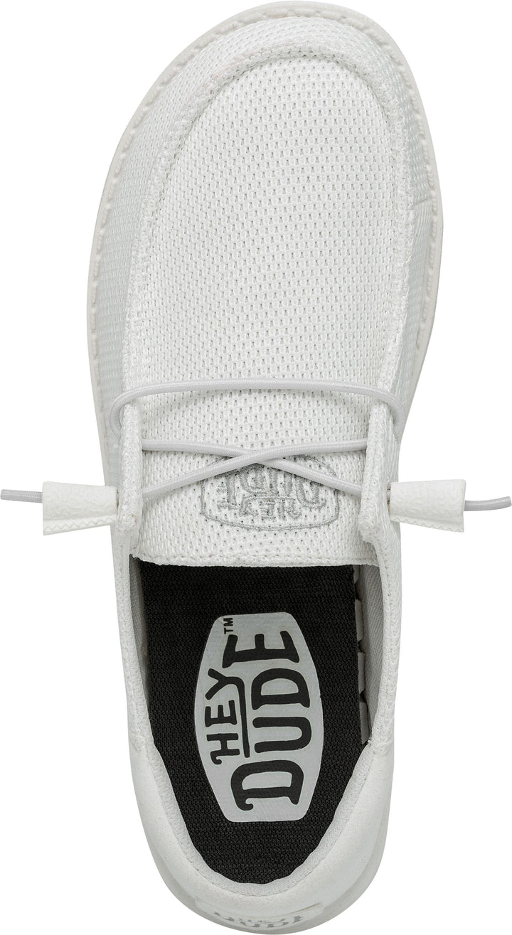 Hey Dude - Hey Dude Women's Wendy Funk Mono White White pic 2 - The Shoe Collective