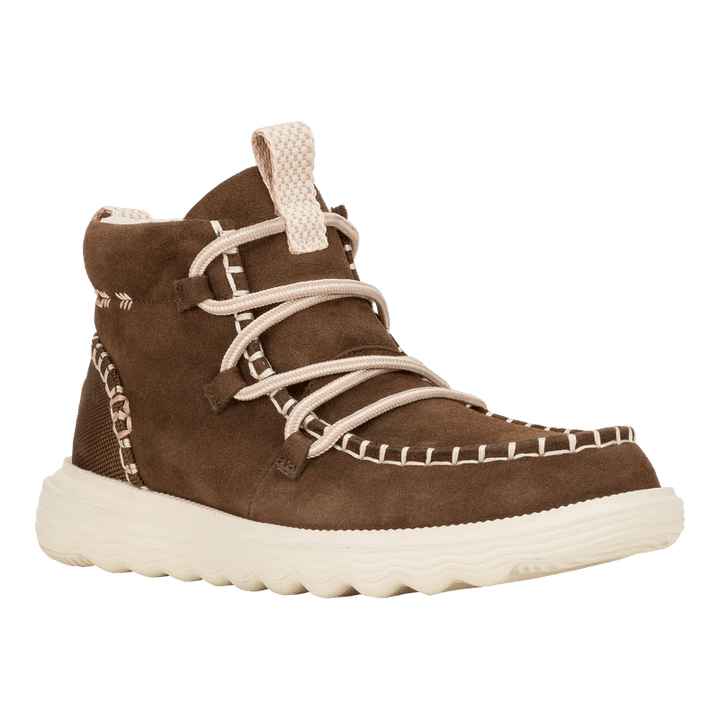 Hey Dude - Women’s Reyes Suede Boot Espresso Espresso pic 1 - The Shoe Collective