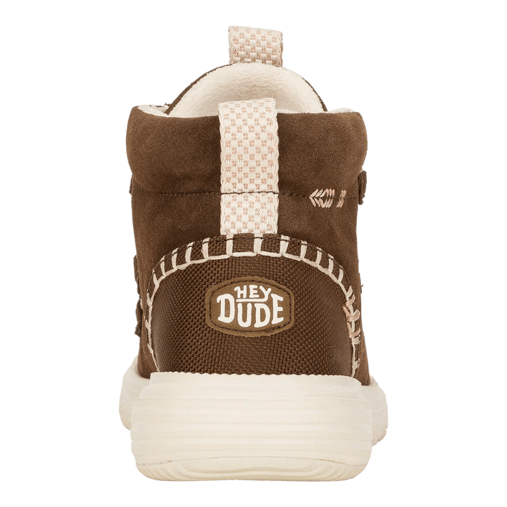 Hey Dude - Women’s Reyes Suede Boot Espresso Espresso pic 2 - The Shoe Collective