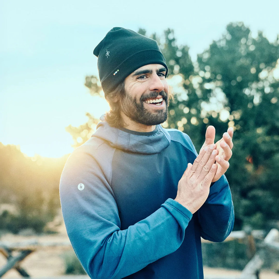 Smartwool Thermal Reversible Cuffed Beanie - Black 2