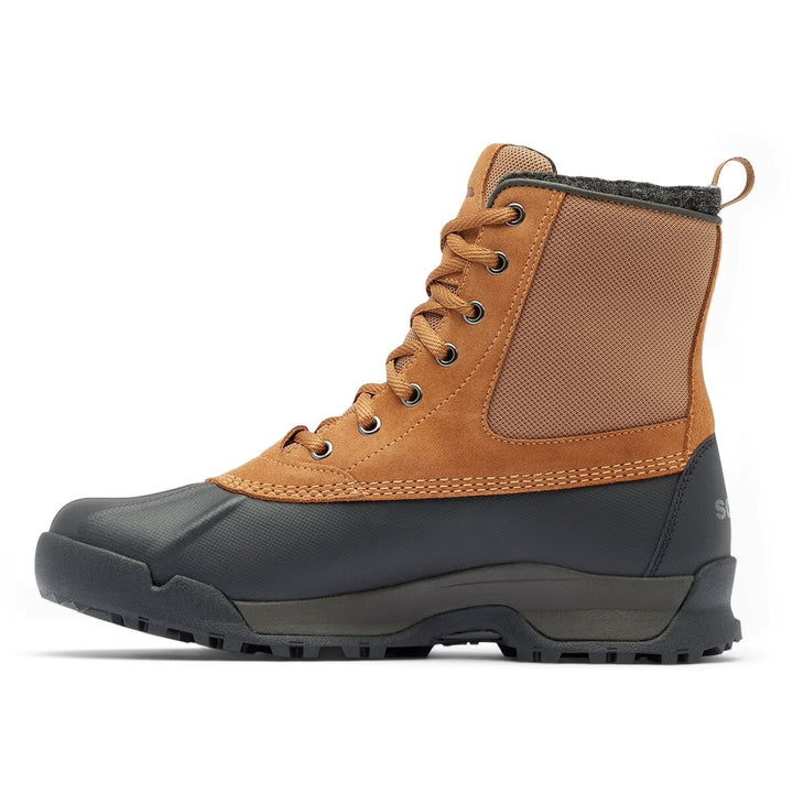Sorel Men’s Buxton Lite Waterproof Boot - Elk, Black 2