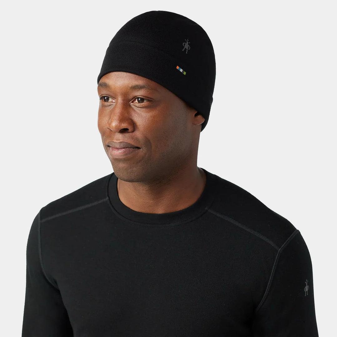Smartwool Thermal Reversible Cuffed Beanie - Black 1