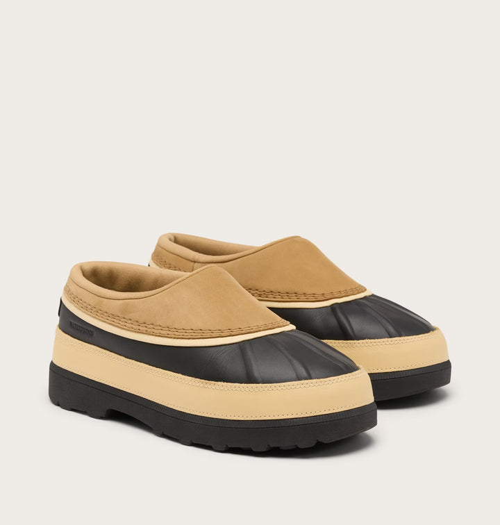 Sorel Women’s Ambler Waterproof Clog - Caribou Buff, Black 0
