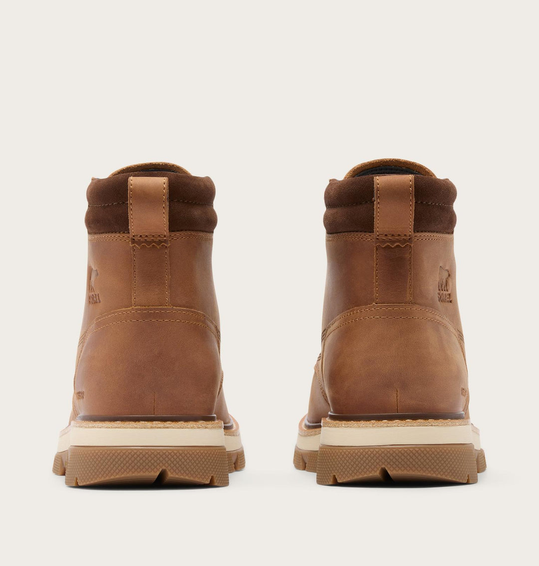 Sorel Men’s Lark-47 Moc Toe Waterproof Boot - Velvet Tan, Tobacco 2