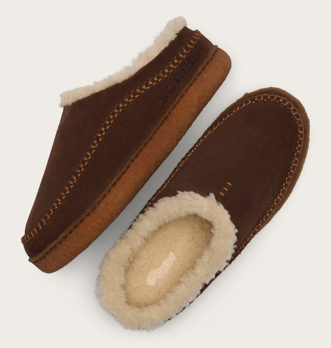 Sorel Men’s Falcon Ridge Slipper - Tobacco, Elk 3