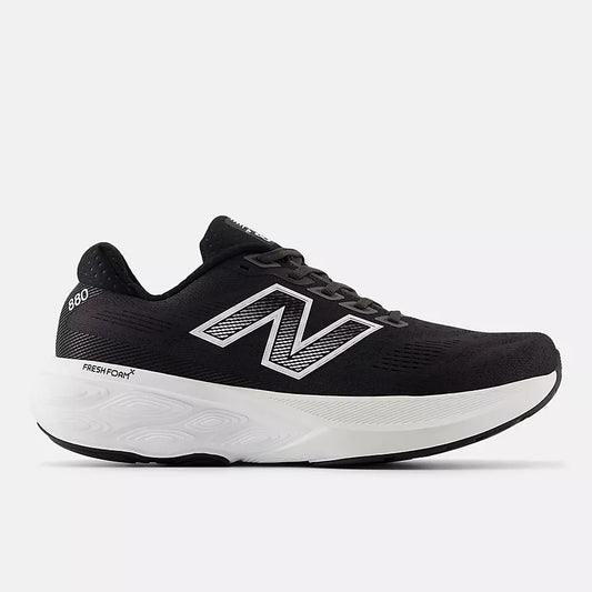 New Balance Men's Fresh Foam X 880v15 Black / White pic 1 - The Shoe Collective