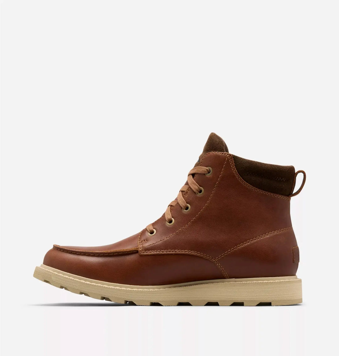 Sorel Madson Mac toe Men's Boot inside view on white background