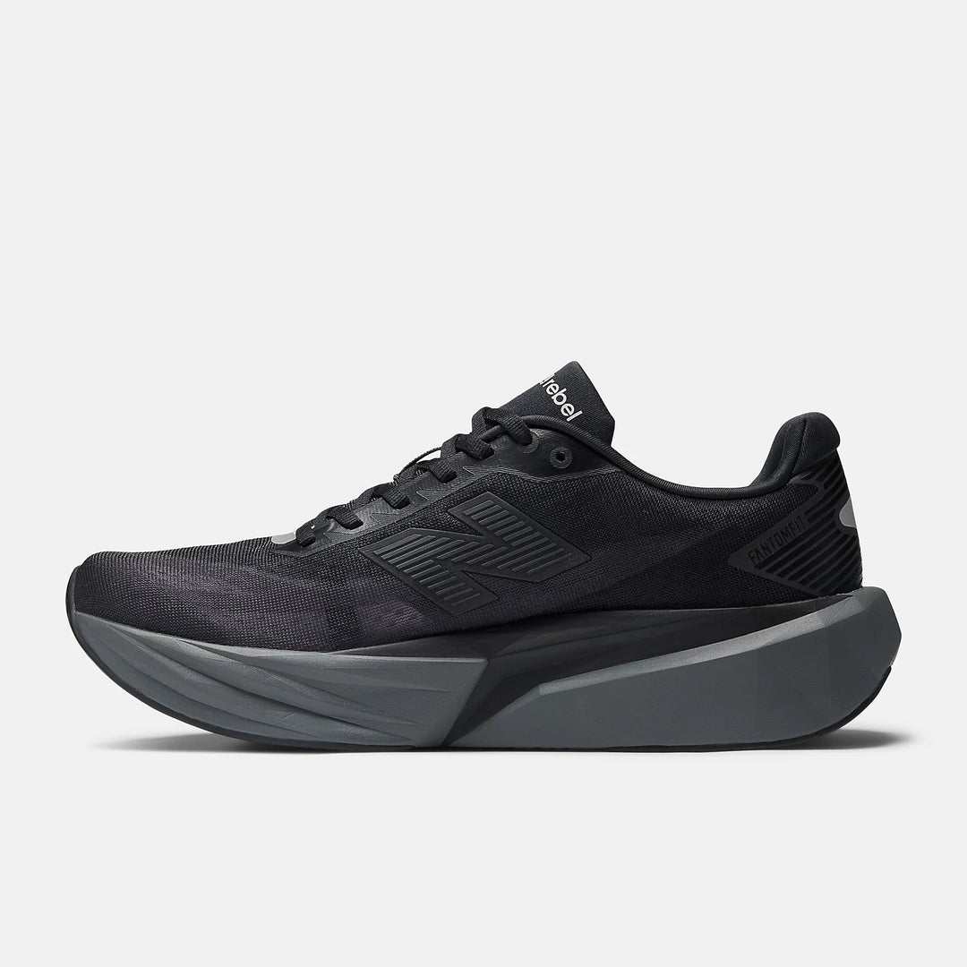 New Balance Men's Fuel Cell Rebel V5 Running Shoes - Black/Grey 2