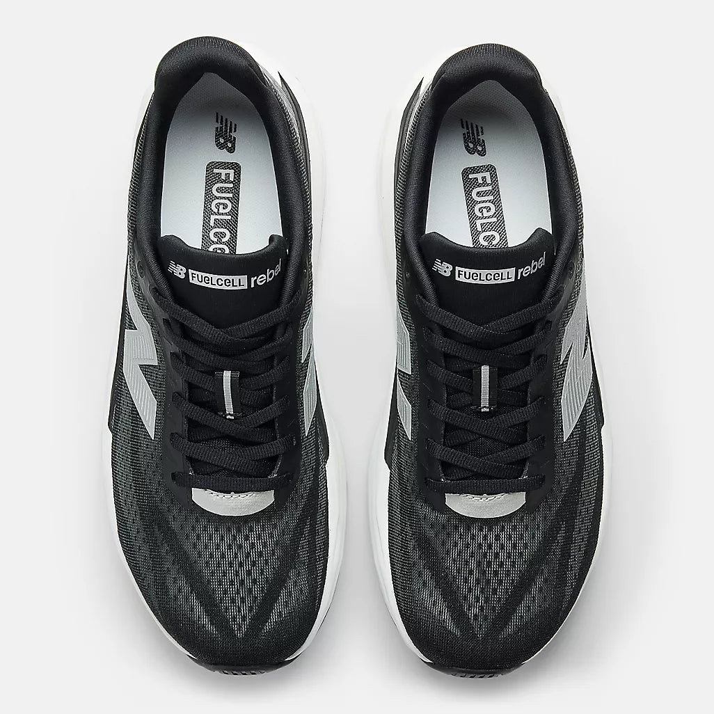 New Balance Men's FuelCell Rebel V5 Black/White 2