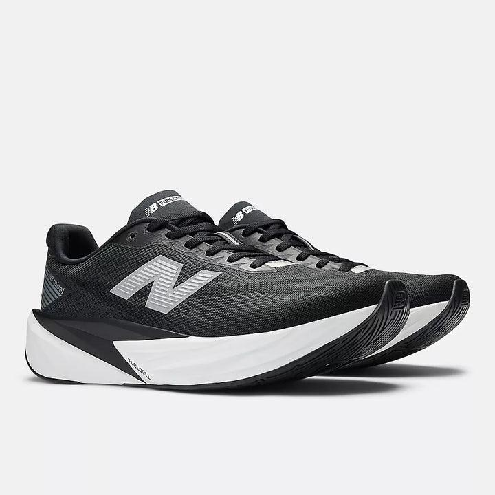 New Balance Men's FuelCell Rebel V5 Black/White 3
