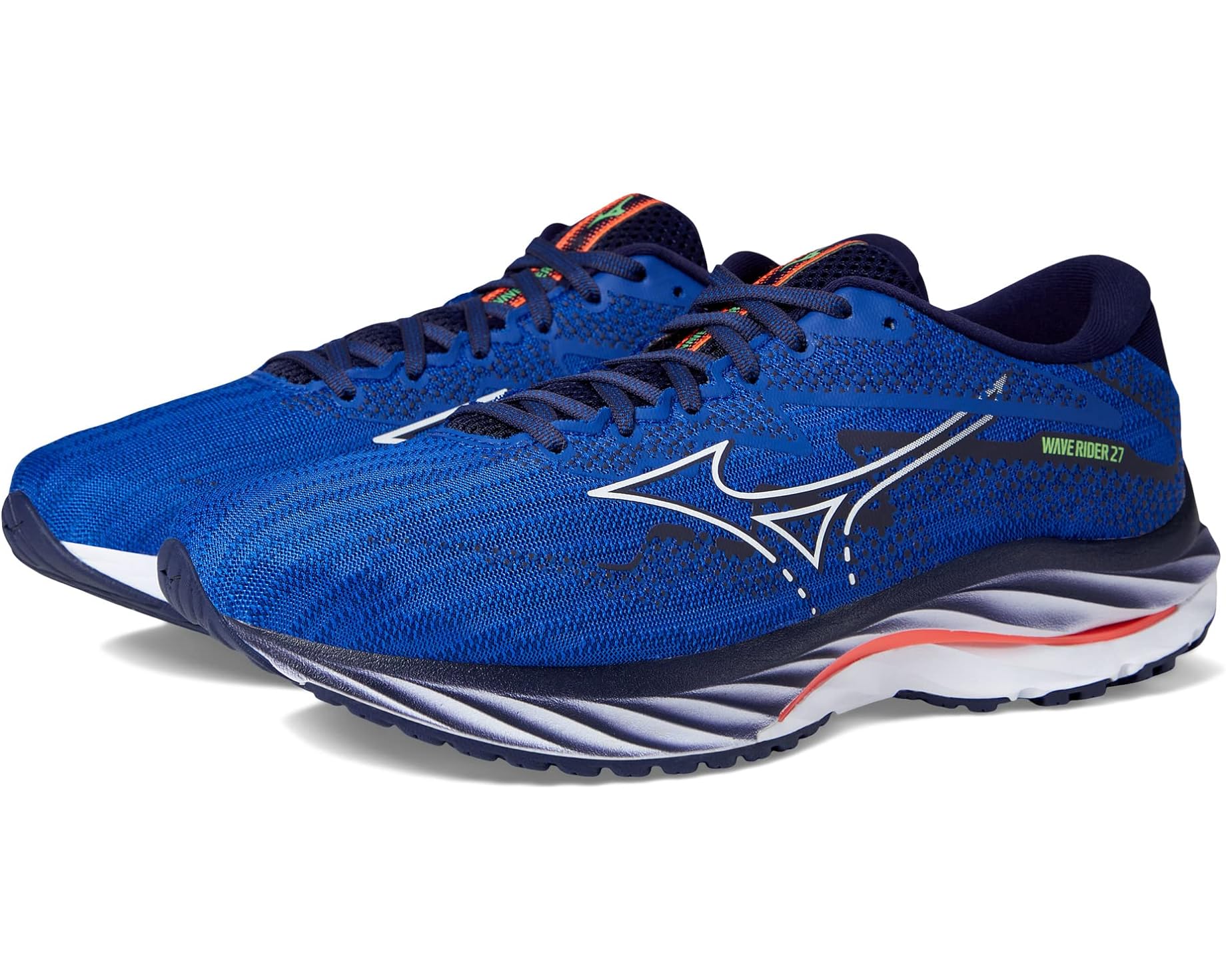 Mizuno - Mizuno Men’s Wave Rider 27 Running Shoes - The Shoe Collective