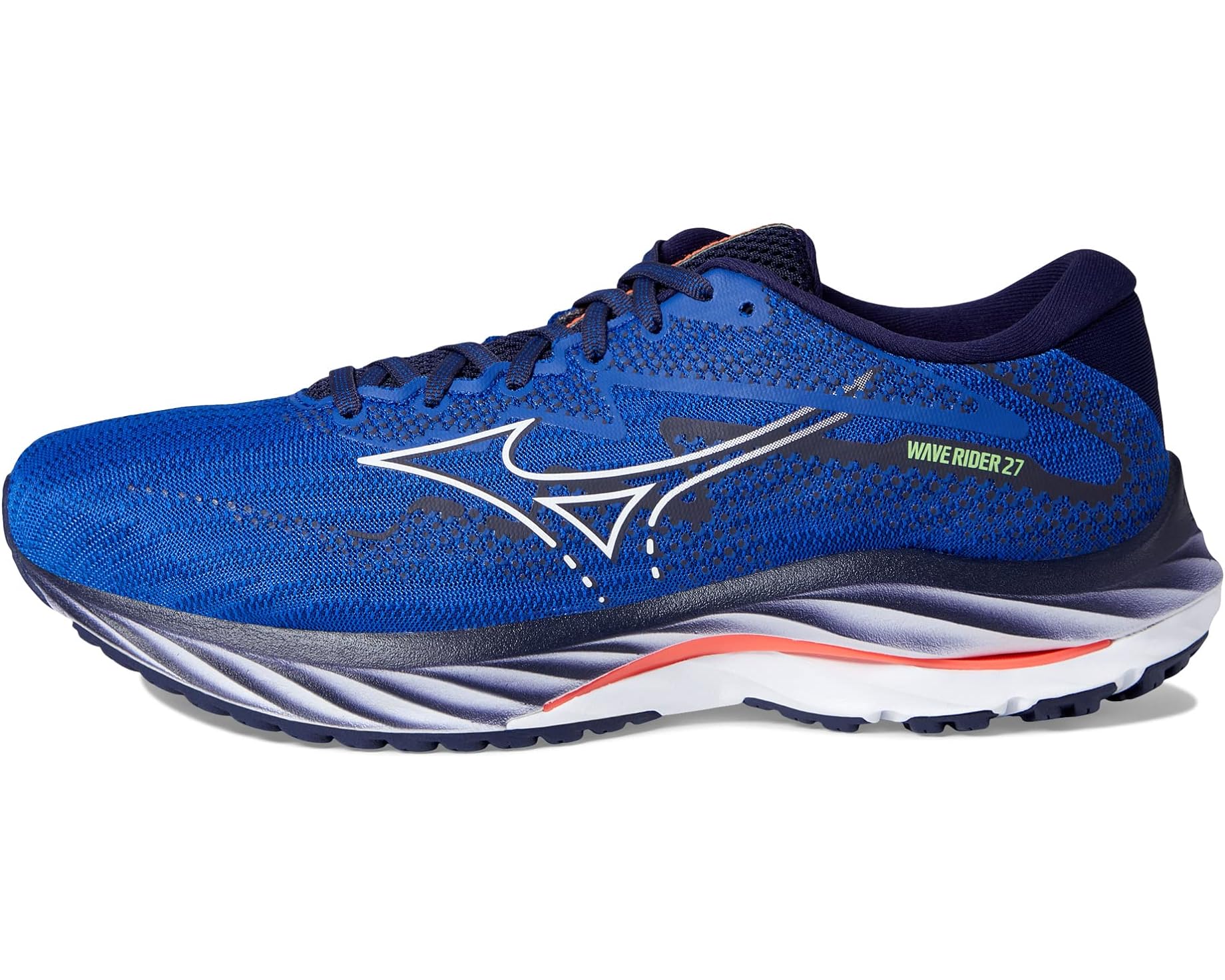 Mizuno - Mizuno Men’s Wave Rider 27 Running Shoes - The Shoe Collective