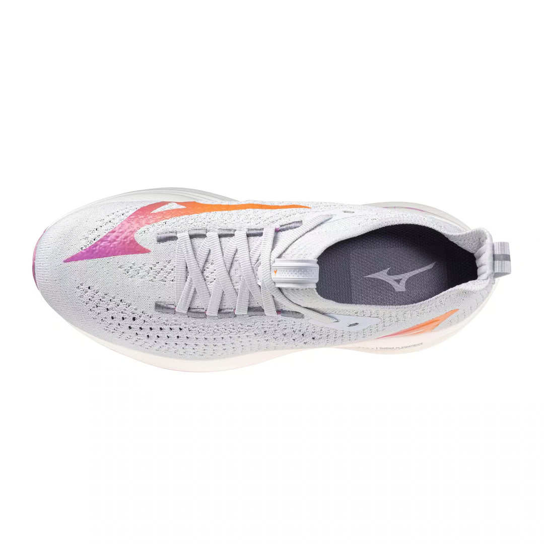 Mizuno Women's Neo Vista 2 Running Shoes - Artic Ice/White 3