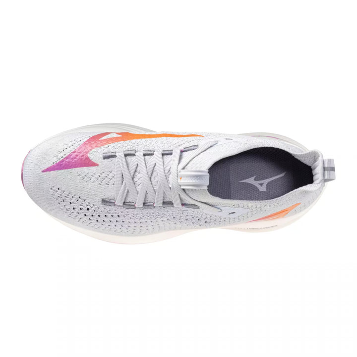 Mizuno Women's Neo Vista 2 Running Shoes - Artic Ice/White 3