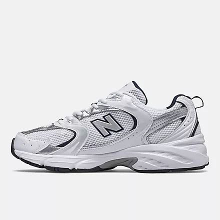 New Balance 530 Shoe - White/Indigo 3