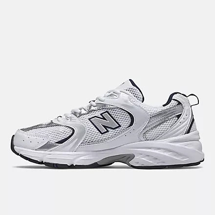 New Balance 530 Shoe - White/Indigo 3