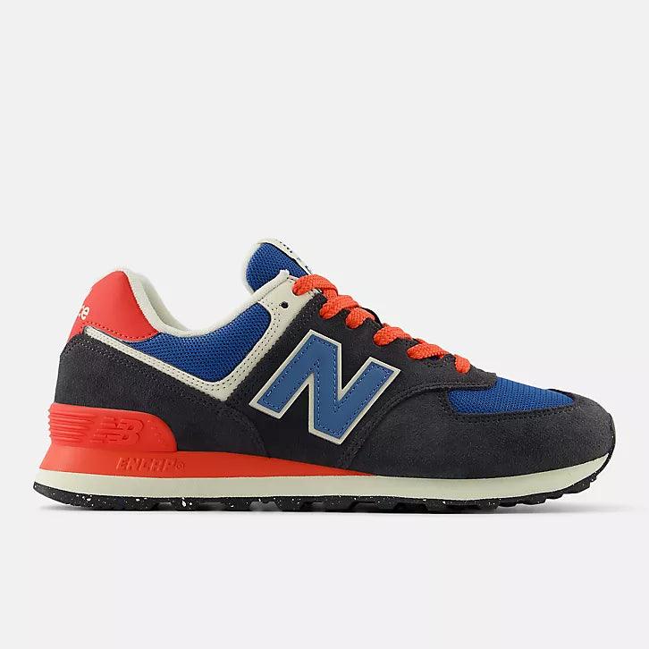 New Balance - New Balance 574 Unisex Black Blue - The Shoe Collective