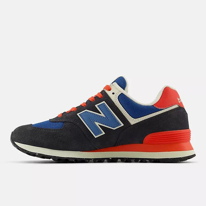 New Balance - New Balance 574 Unisex Black Blue Black Blue pic 5 - The Shoe Collective