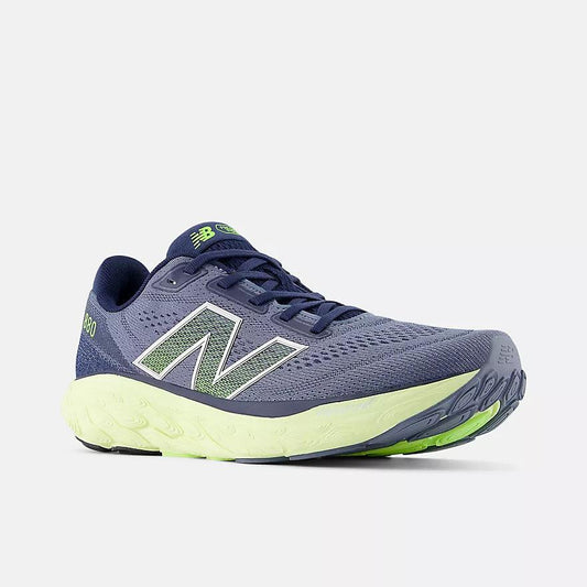 New Balance - New Balance Men’s Fresh Foam X 880v14 Grey Yellow pic 2 - The Shoe Collective